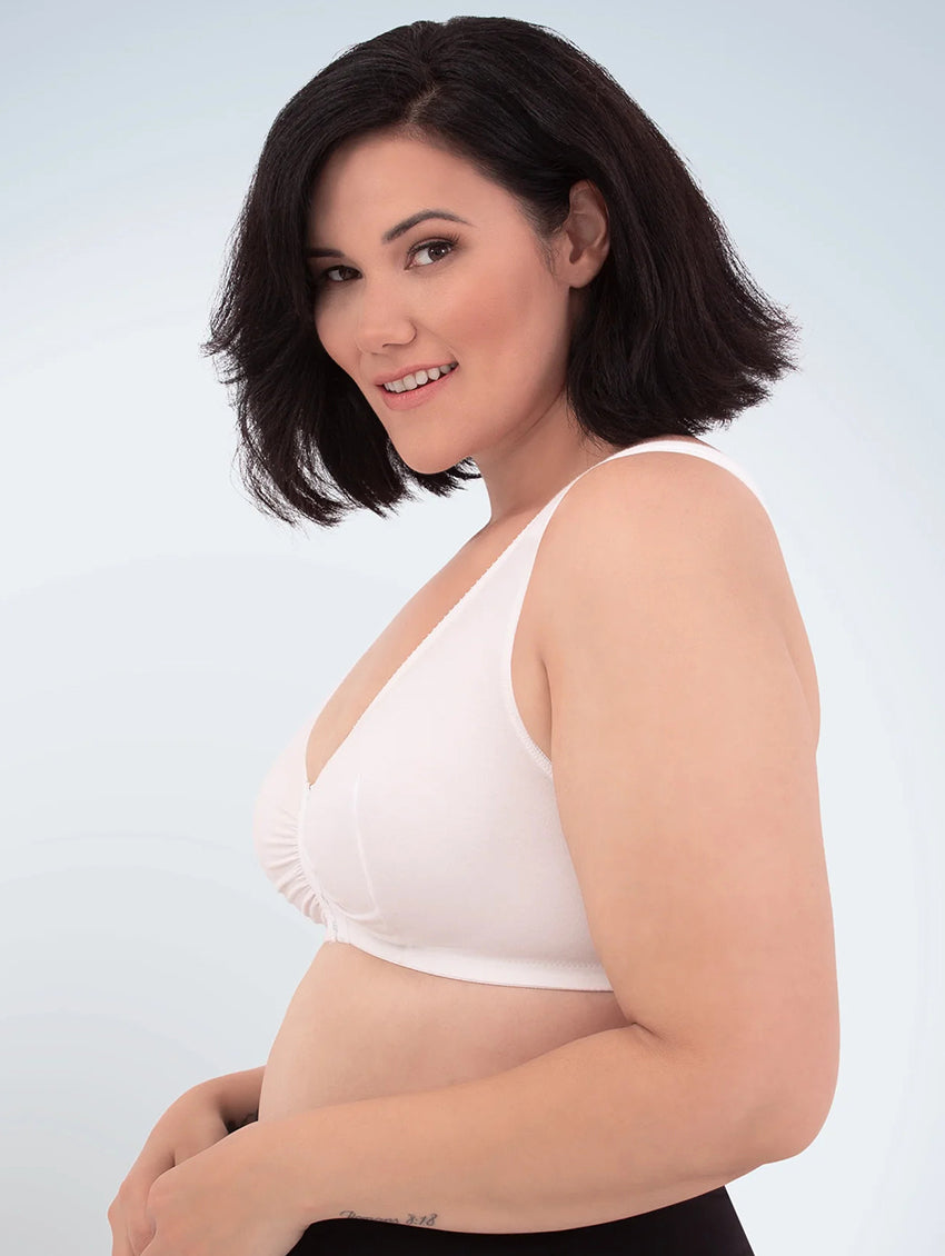 Leading Lady The Marlene - Silky Front-closure Comfort Bra In