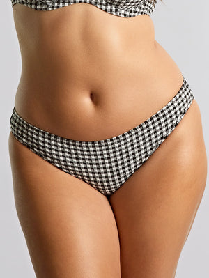 Panache Gingham Classic Swim Brief