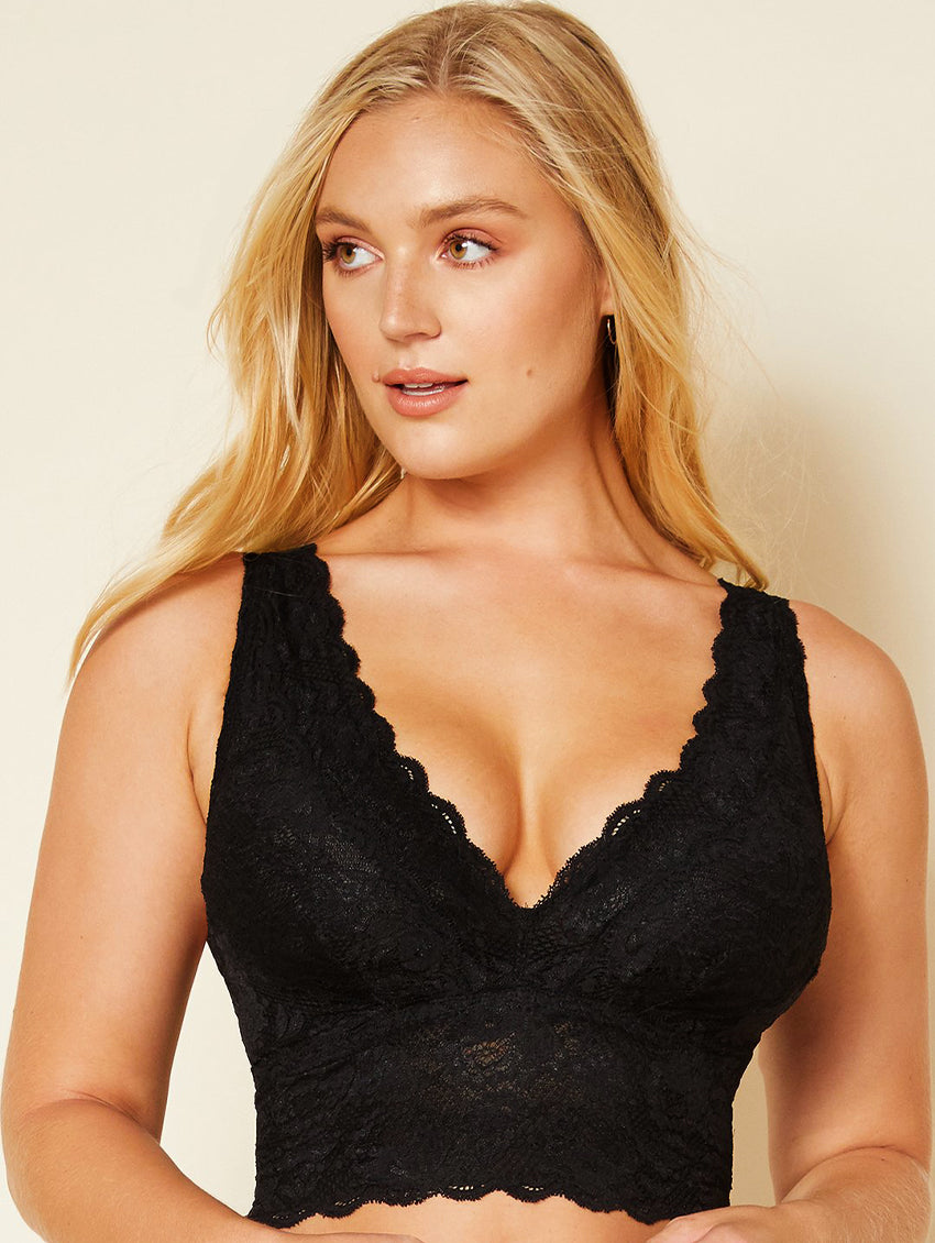 Cosabella Never Say Never Curvy Plungie Longline Bralette NEVER1385