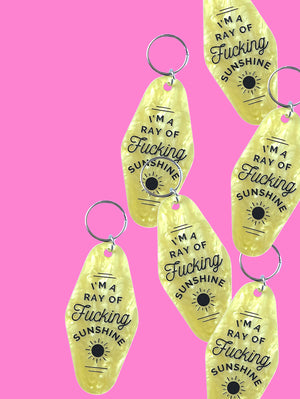 Sunshine & Lemons Co. Motel Keychain