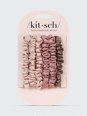 Kitsch Ultra Petite Satin Scrunchies