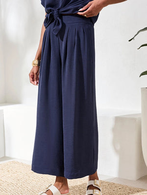 Tribal Flowy Crop Pants