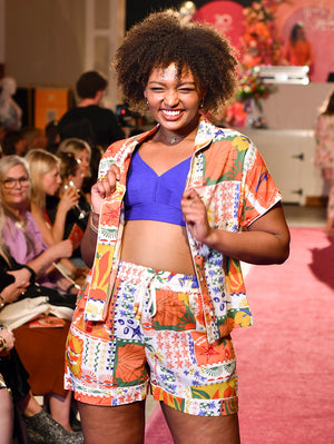 Tribal Blouse With Piping
