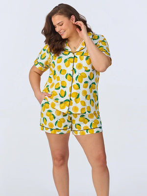 Bed Head Short Sleeve And Shorty PJ Set