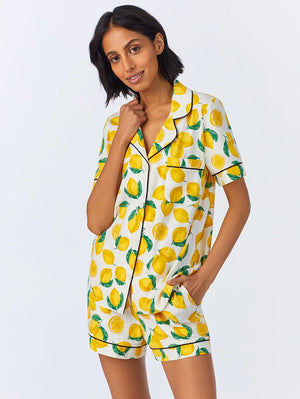 Bed Head Short Sleeve And Shorty PJ Set