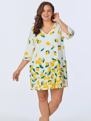 Bed Head V-Neck Sleep Dress