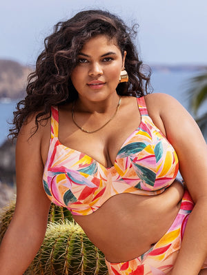 Elomi Sancho Beach Plunge Bikini Top