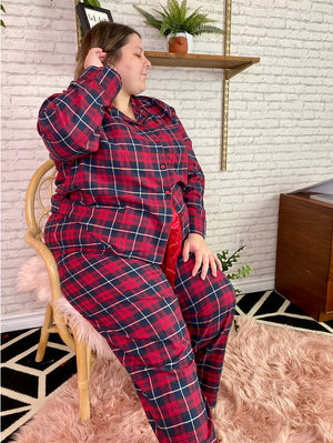 Kayanna Flannel Pyjama Set
