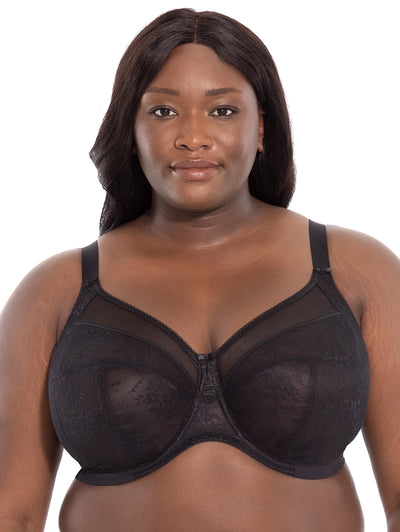 Goddess Women's Plus Size Yvette Seamless Banded Full Coverage Underwired  Bra, Black, 36DD at  Women's Clothing store