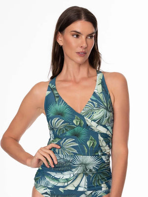 Jantzen Louise Wrap Tankini Top