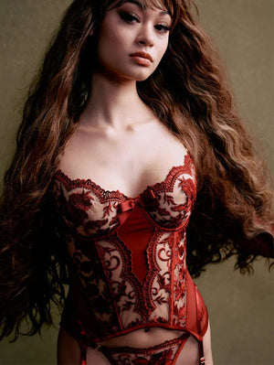 Kilo Brava Embroidery Bustier