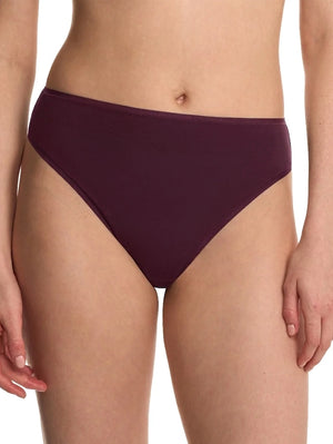 Natori Bliss Bare Cotton Hi-cut Brief