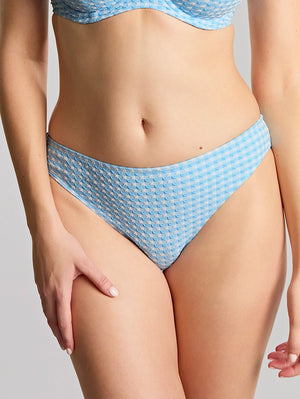 Panache Gingham Classic Swim Brief