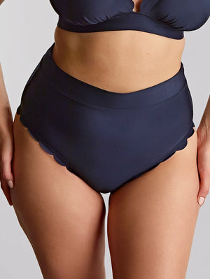 Panache Signature Scallop Hi-Waist Swim Brief