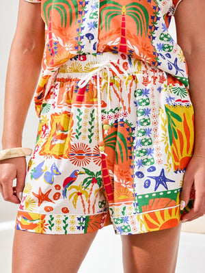 Tribal Flowy Shorts