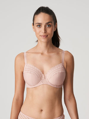 PrimaDonna Twist KNOKKE crystal pink padded bra heartshape