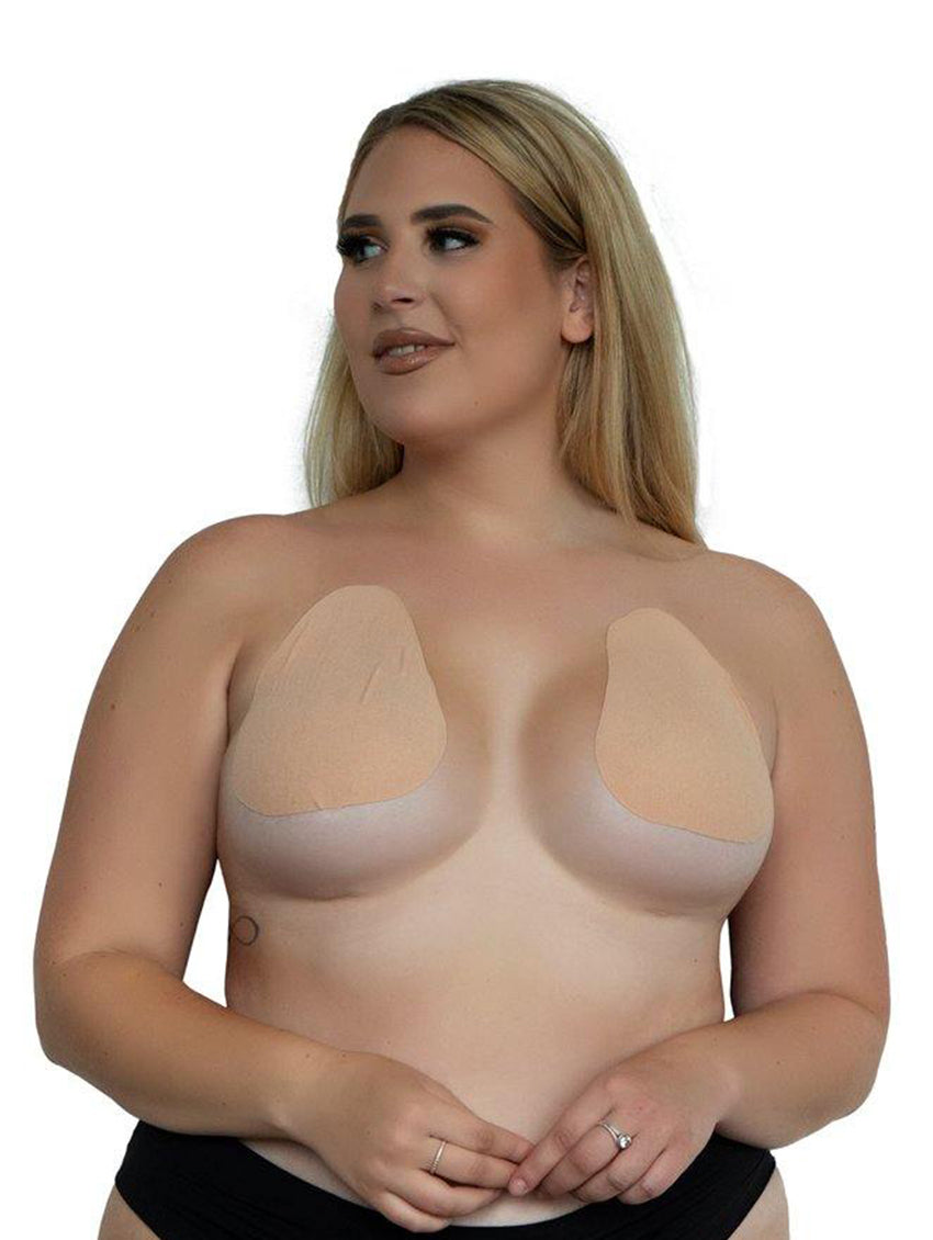 Brassybra® is an invisible breast tape (boob tape) that lifts - BRASSYBRA
