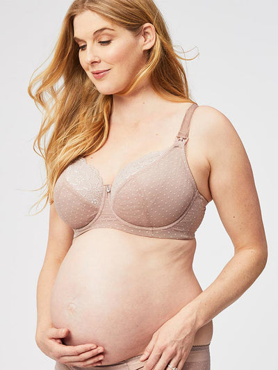 Nursing Bras Women's Underwire Maternity Bras， Support Full Coverage  Lightly Padded Breastfeeding Bra ，for Pregnancy Sleeping and Breastfeeding  (Color : Apricot, Size : 38E) : : Clothing, Shoes & Accessories