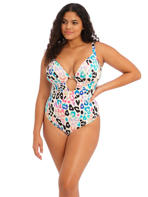 Elomi Party Bay Plunge One Piece Swimsuit