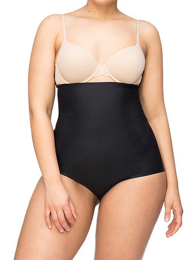 Nancy Ganz Bamboo Essentials Waisted Brief - Black - Curvy