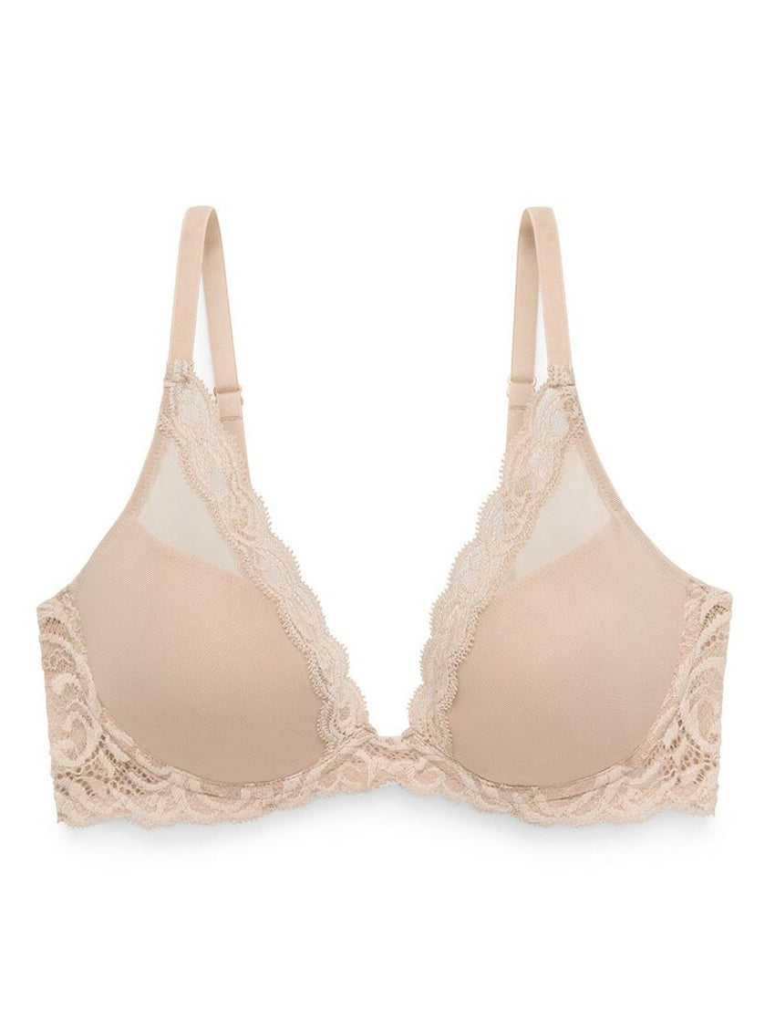 Natori: Feathers Contour Plunge Padded T-Shirt Bra - Port – Azaleas