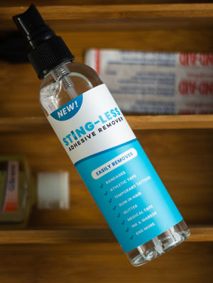 Sting-Less Adhesive Remover