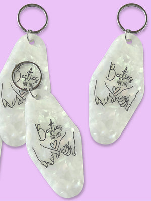 Sunshine & Lemons Co. Motel Keychain