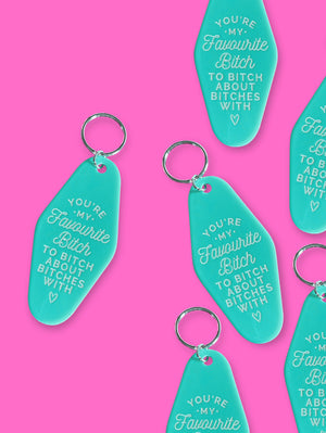 Playful Pineapple Keychain